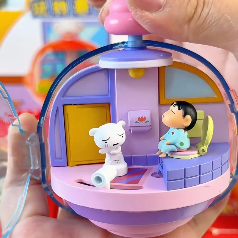 New Original Magnetic Force Shin-Chan Toy For Spring Festival Department Fun Coloring Pencil Blind Box Decor Gift For Girls Boys - view 2