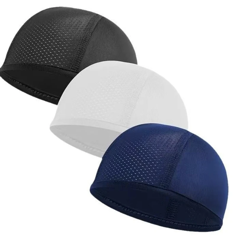 

1/2pcs Motorcycle Helmet Inner Cap Hat Quick Dry Breathable Hat Racing Cap Under Helmet Beanie Cap Motocross Motor Helmet Hat