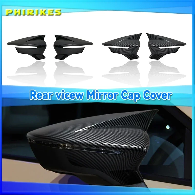 

ABS RearView Mirror Shell Cover Side Mirror Cap For SEAT Leon MK3 5F ST FR Cupra Ibiza Mk5 Arona KJ7 2017-2020 Car Accessories