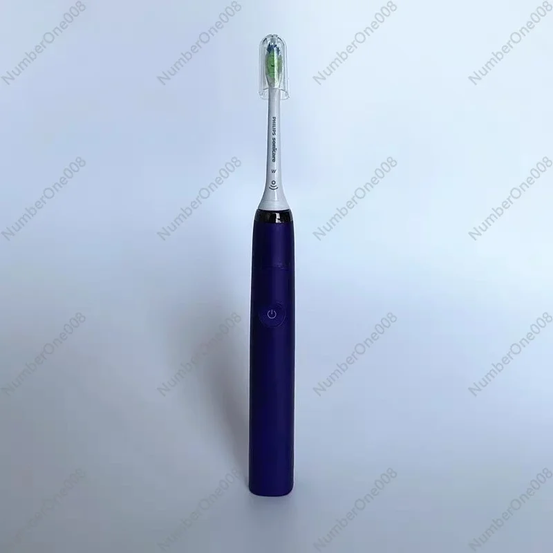 فرشاة أسنان كهربائية بالموجات الصوتية 5 أوضاع 2 رؤوس فرشاة شحن لاسلكي 3 أسبوع عمر البطارية تبييض والعناية باللثة #2
