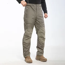 Upgrade IX13 Tactical Cotton Pants Men Winter Thick Warm Windproof Waterproof Outdoor Hiking Skiing Pants Work Training Trousers