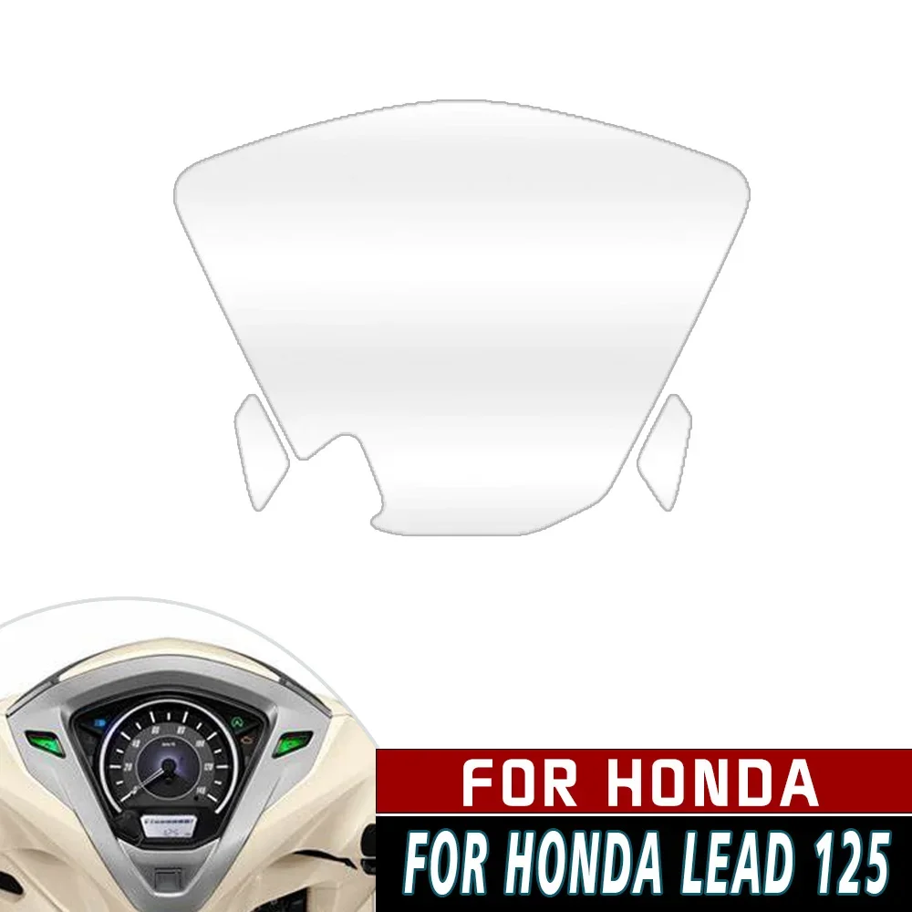 For Honda LEAD125 Lead 125 2023 Motorcycle Speedometer Dashboard Scratch Cluster Screen Protection Instrument Film Protector