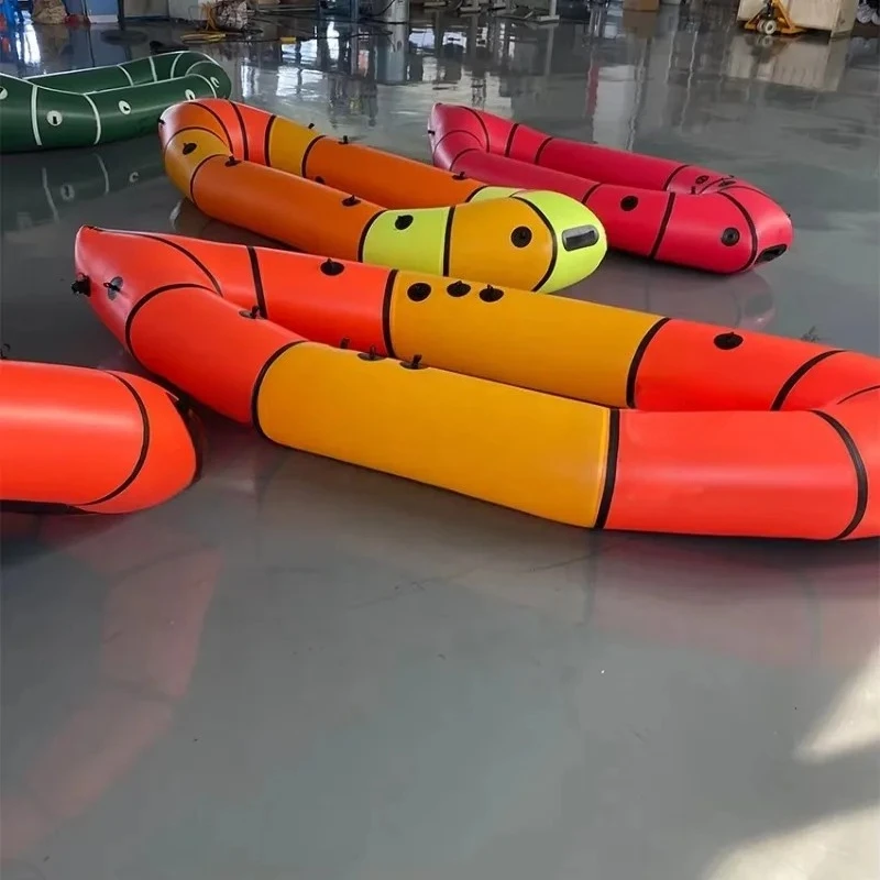 

Newest Lighter 3KG Weight TPU Packraft Pack Raft Inflatable Boat For Water Sports