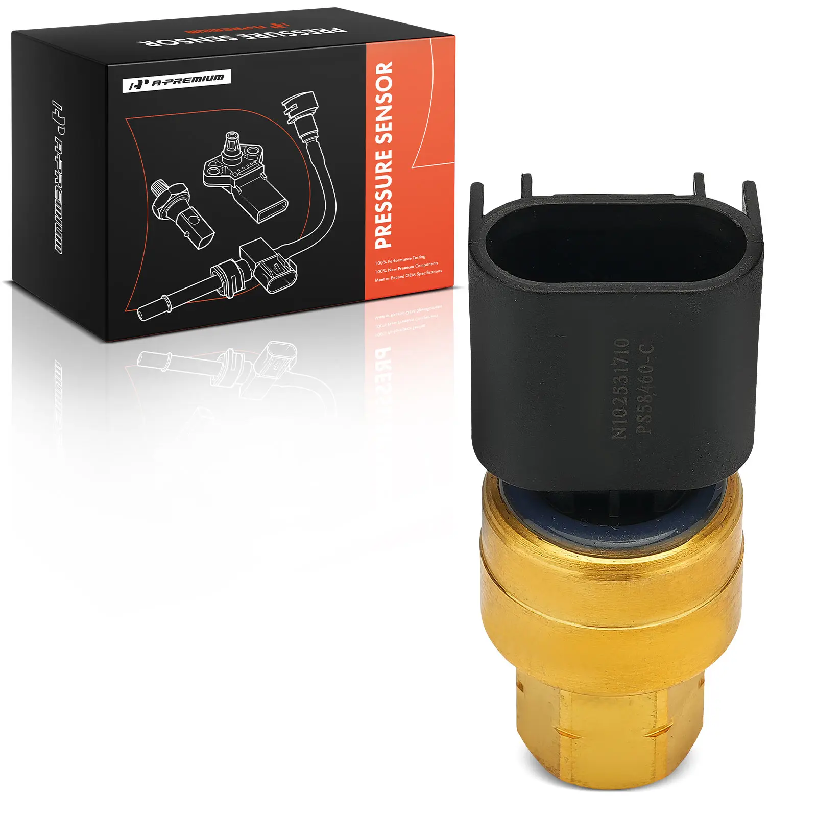A-Premium Fuel Pressure Sensor for Chevrolet Silverado 1500 Tahoe 2007-2009 Traverse 2009 GMC Sierra 1500 2007-2009 Acadia 2009