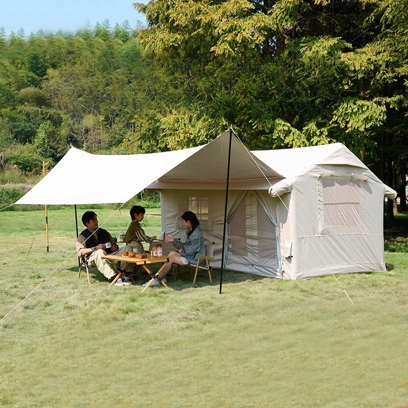 

Inflatable tent outdoor camping, rainproof and thickened, portable, good things to share, strongly recommended
