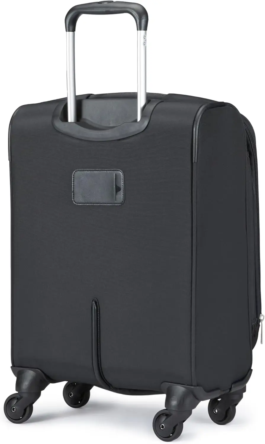 Amazon Basics Bagage, 21Inch Middelgrote Handbagage Softside Koffer Met Wielen, Met Vier 360 Graden Multidirectionele Spinner