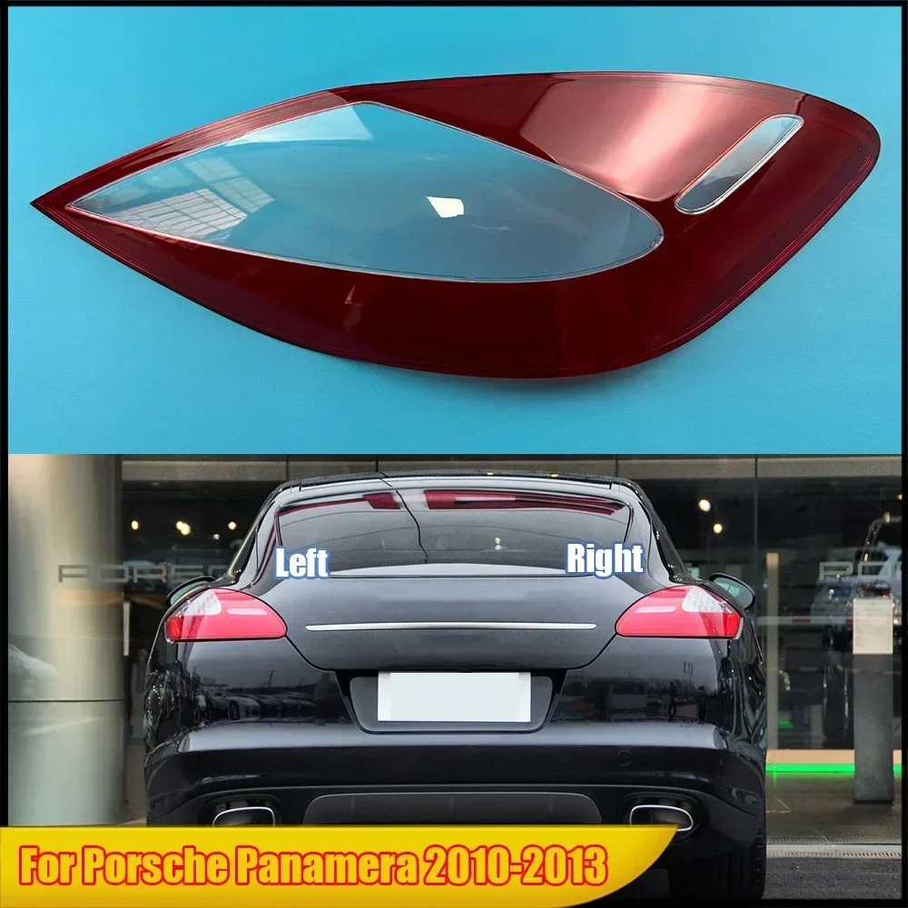 

For Porsche Panamera 2010-2013 Car Rear Taillight Shell Brake Lights Shell Replacement Auto Rear Shell Cover Taillamp Lampshade
