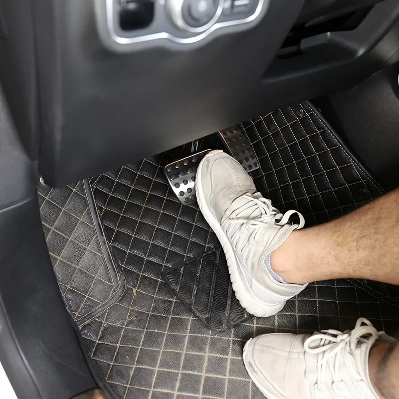 

For Mercedes Benz A B Class GLB W177 W247 X247 2019-2023 Stainless Steel Silver Car Gas Fuel Brake Pedal Trim Car Accessories