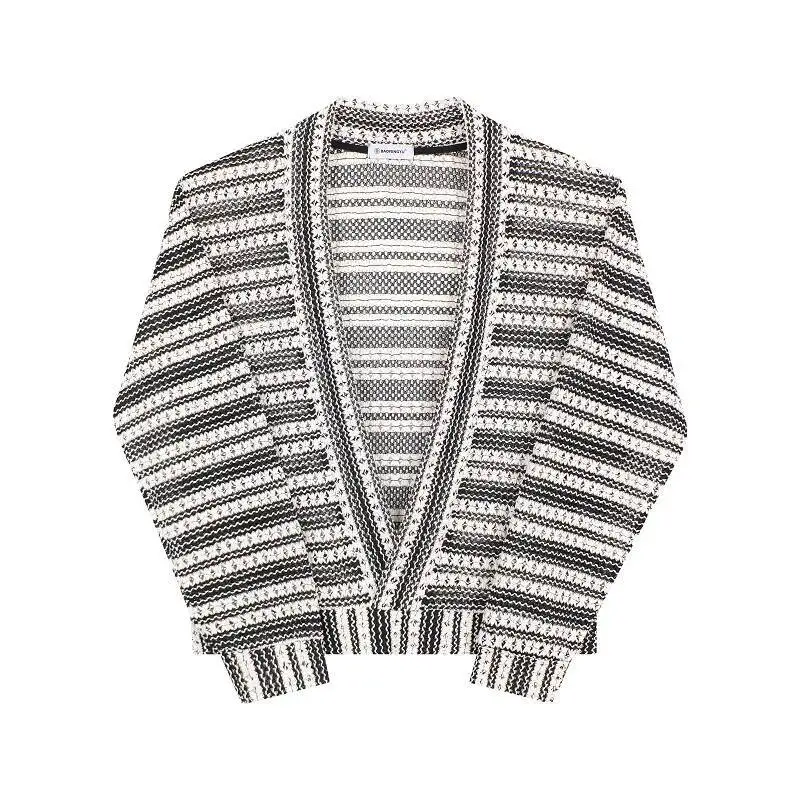 WVGA ربيع الخريف جديد رجل معاطف شارع العليا الجوف خارج الجاكار العصرية تصميم المتخصصة شيك عادية سترات بأكمام طويلة Ins W12233 #6