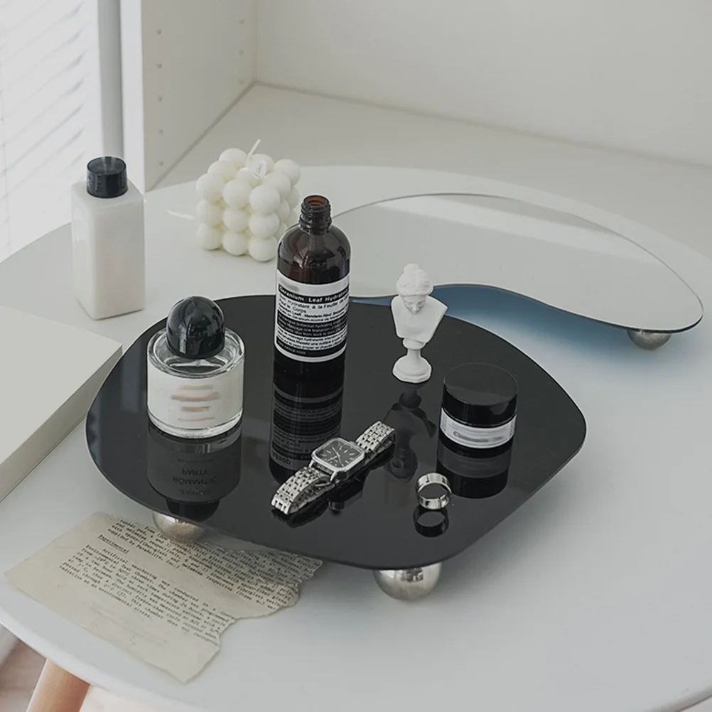 

1Pcs Acrylic Reflective Display Tray Aromatherapy Display Board Photography Prop Small Product Jewelry Watch Electronics Photo