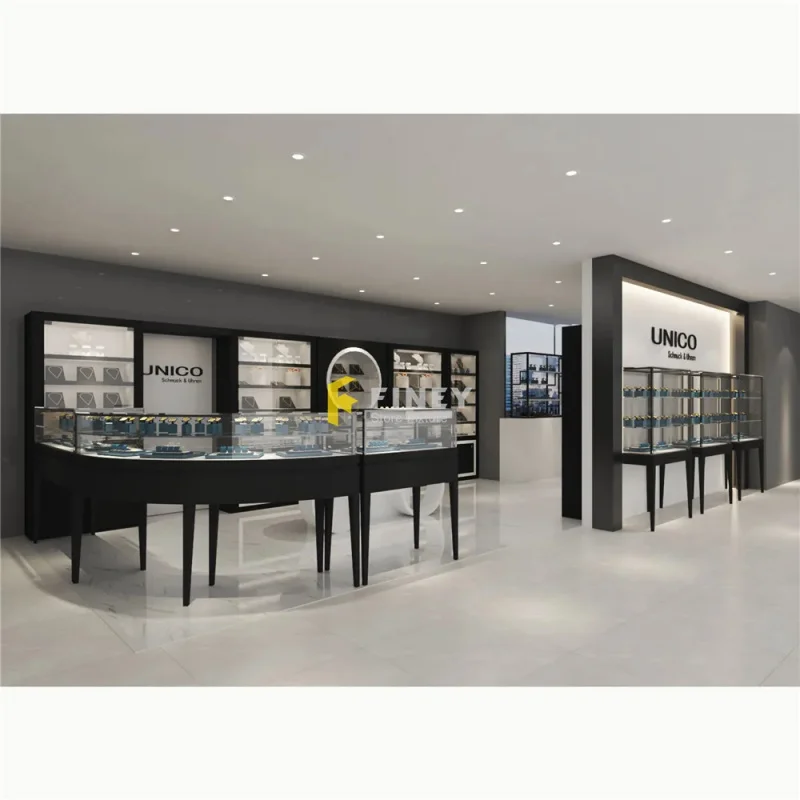 Customize.Customized Jewelry Shop Display Furniture Modern Mall Jewelry Shop Interior Layout Decoration Jewelry Shop Design