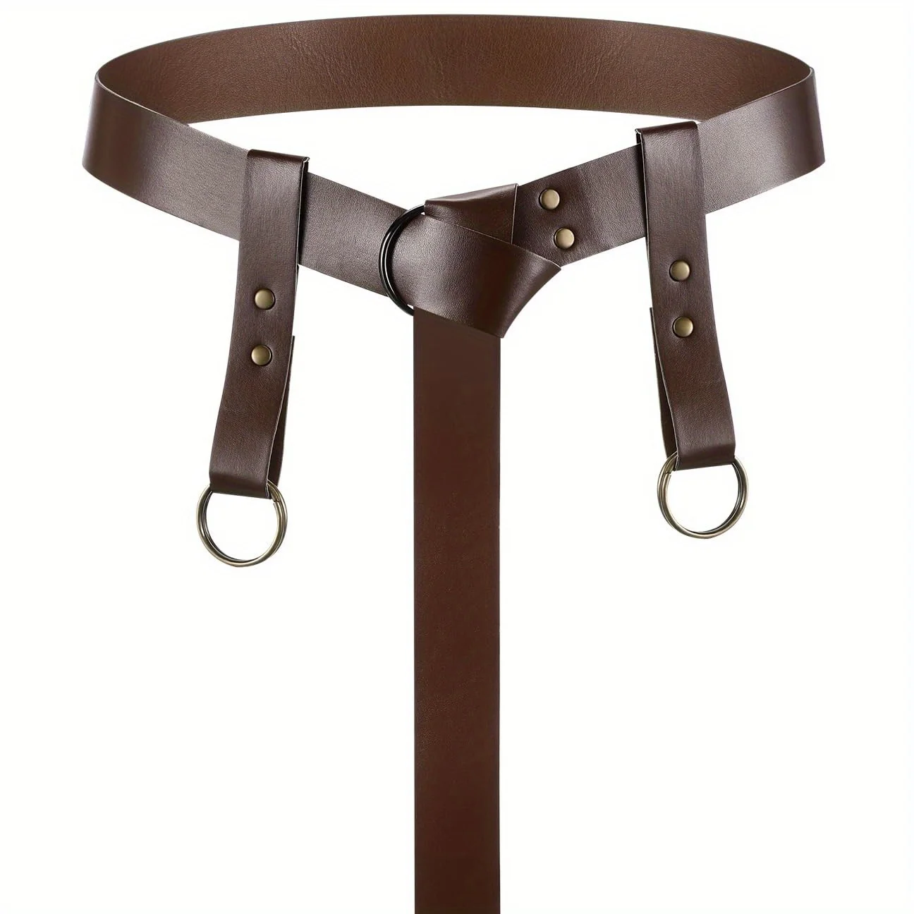 فايكنغ لعب دور الهالوين LARP فارس حزام القرون الوسطى اكسسوارات حزام فستان الملابس والاكسسوارات حزام التنورة