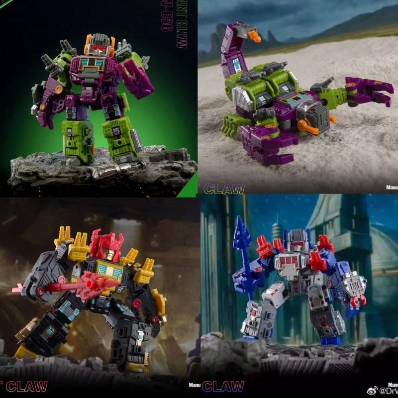 

[В НАЛИЧИИ СЕЙЧАС] Трансформируемая мини-фигурка Dr.Wu DW-E56 DW-E56B DW-E56M Скорпонок в коробке