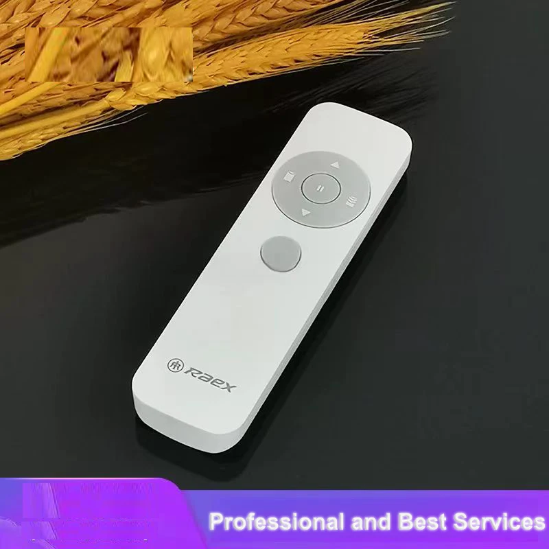 Raex YR5302 Four-Channel Handheld Bluetooth Remote Control 2.4GHz for Curtain Motor Smart Home Compatible Battery Not Included