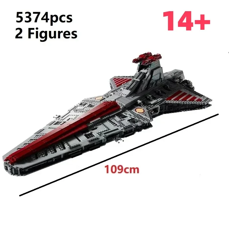 Mais maior classe ataques cruzador conjunto de construção blocos tijolos brinquedos para adulto menino presentes natal