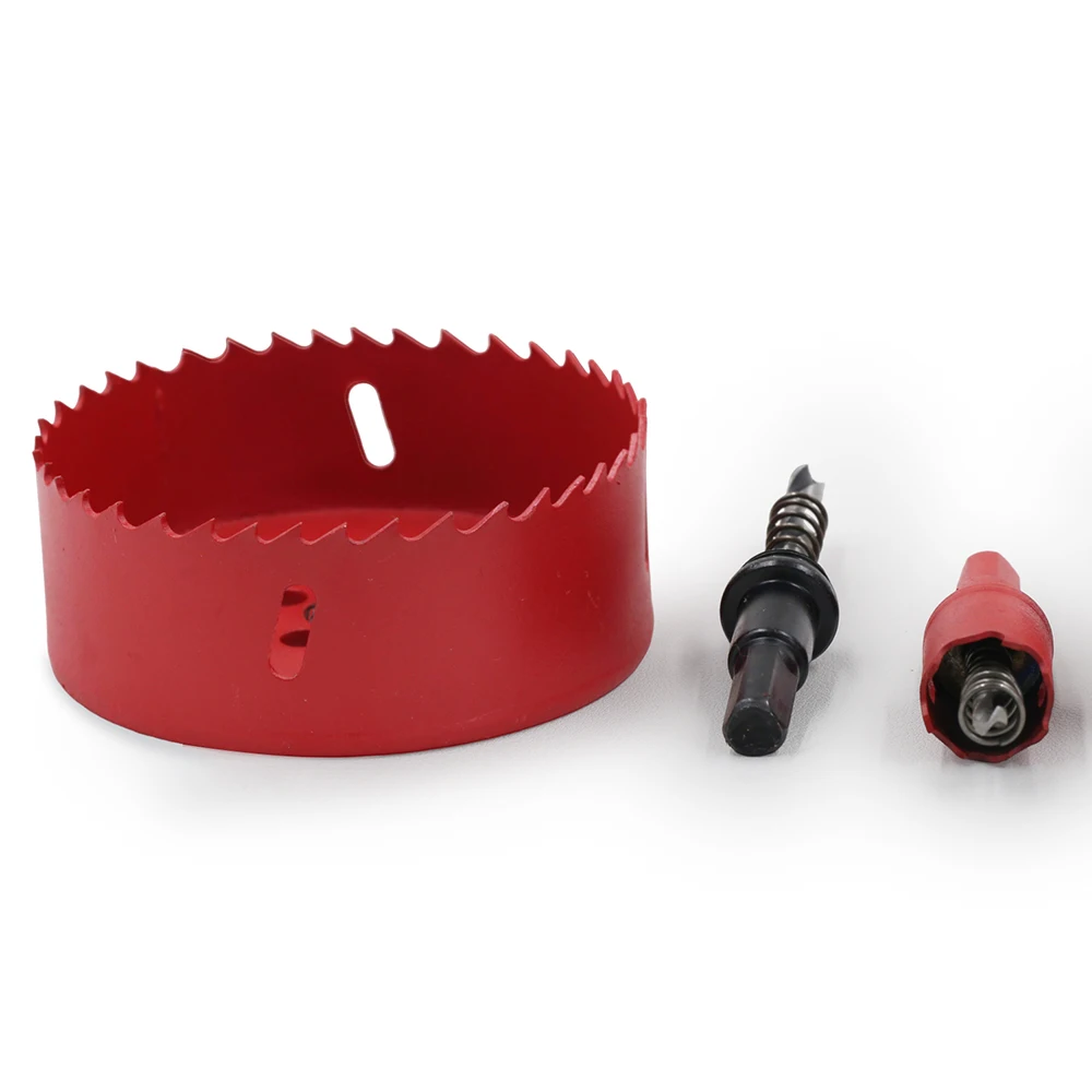 LAVIE 1 Stück 14-200mm M42 Bi-Metall Lochsäge HSS Bohrer Bohrkrone für Metall, Eisen, Aluminium, Edelstahl, Holz, Schneidwerkzeuge – Detail 7