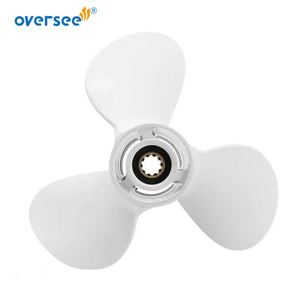 

OVERSEE Propeller 664-45941-01-EL Size 9 7/8 x 9 for Yamaha 25HP 30HP Outboard Motors Motor 9 - 7/8 x 9