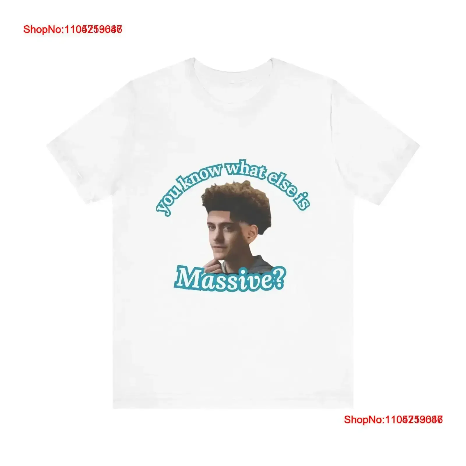 Funny T Shirt You Know What Else is Massive Humor Casual Wear vintage Washed graphic Versatile Stretched Breathable vintage