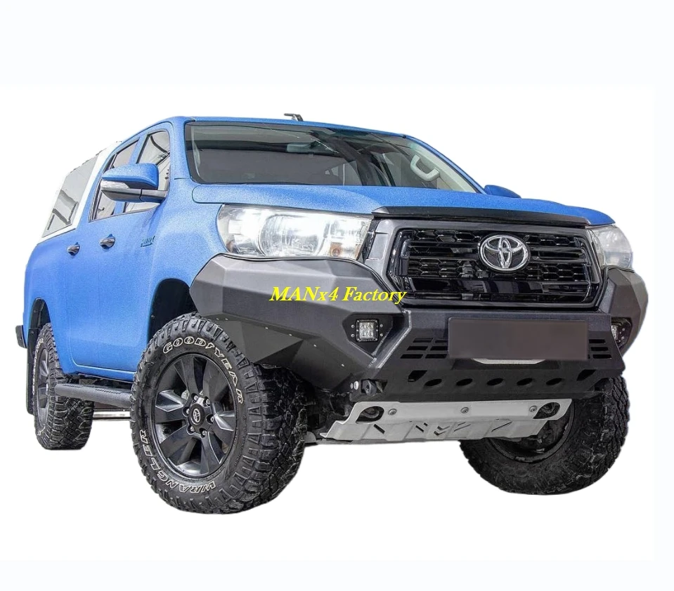 

Manx4 Steel Bull Bar Front Bumper For Hilux Rocco 2018 2019 2020