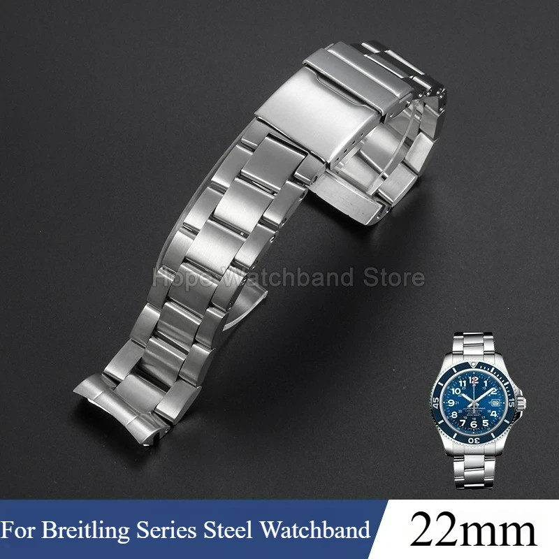 22mm-per-breitling-superocean-challenger-avengers-cinturino-per-orologio-in-acciaio-inossidabile-premium-con-texture-spazzolata-lucida-a-specchio-antiruggine