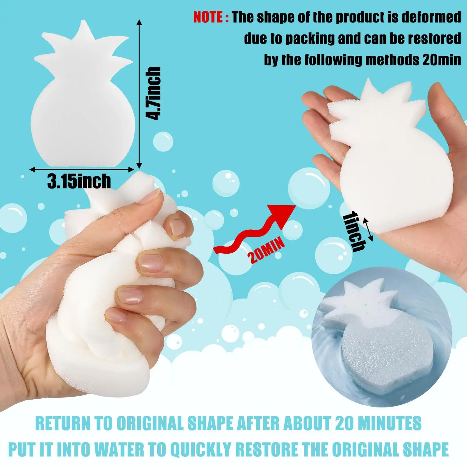 10 Oil Removal Sponge Swimming Pool Hot Tub Scum Absorber Filter Pads Cleaning Water Surface Accessory Spa Care Maintenance Aid