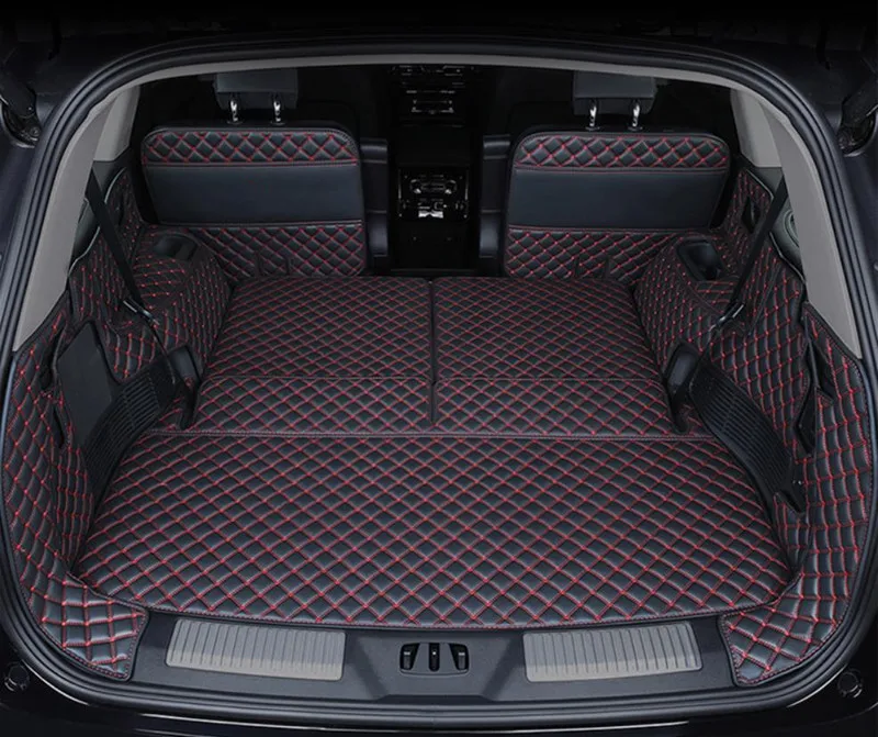 Best quality! Full set car trunk mats for Lincoln Aviator 6 7 seats 2023-2020 durable boot carpets cargo liner mat,Free shipping