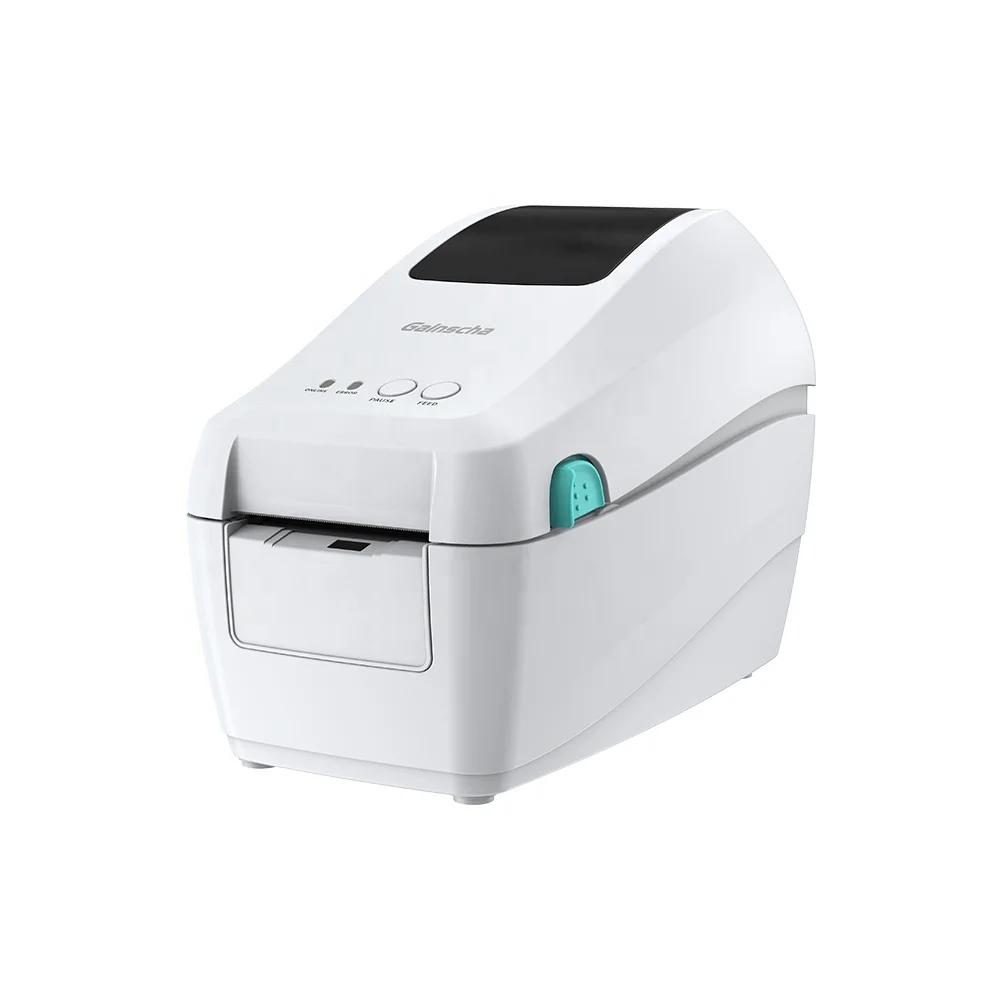 Gainscha GS-2208D polsbandje labelprinter directe thermische Bluetooth-verbinding gezondheidszorg barcodeprinter desktop kleine printer