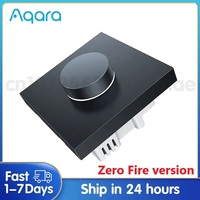 Aqara Dimmer Switch H1 With Neutral Zero-fire Line Rotary Switch Zigbee 3.0 For Smart Home Work With Aqara Home APP