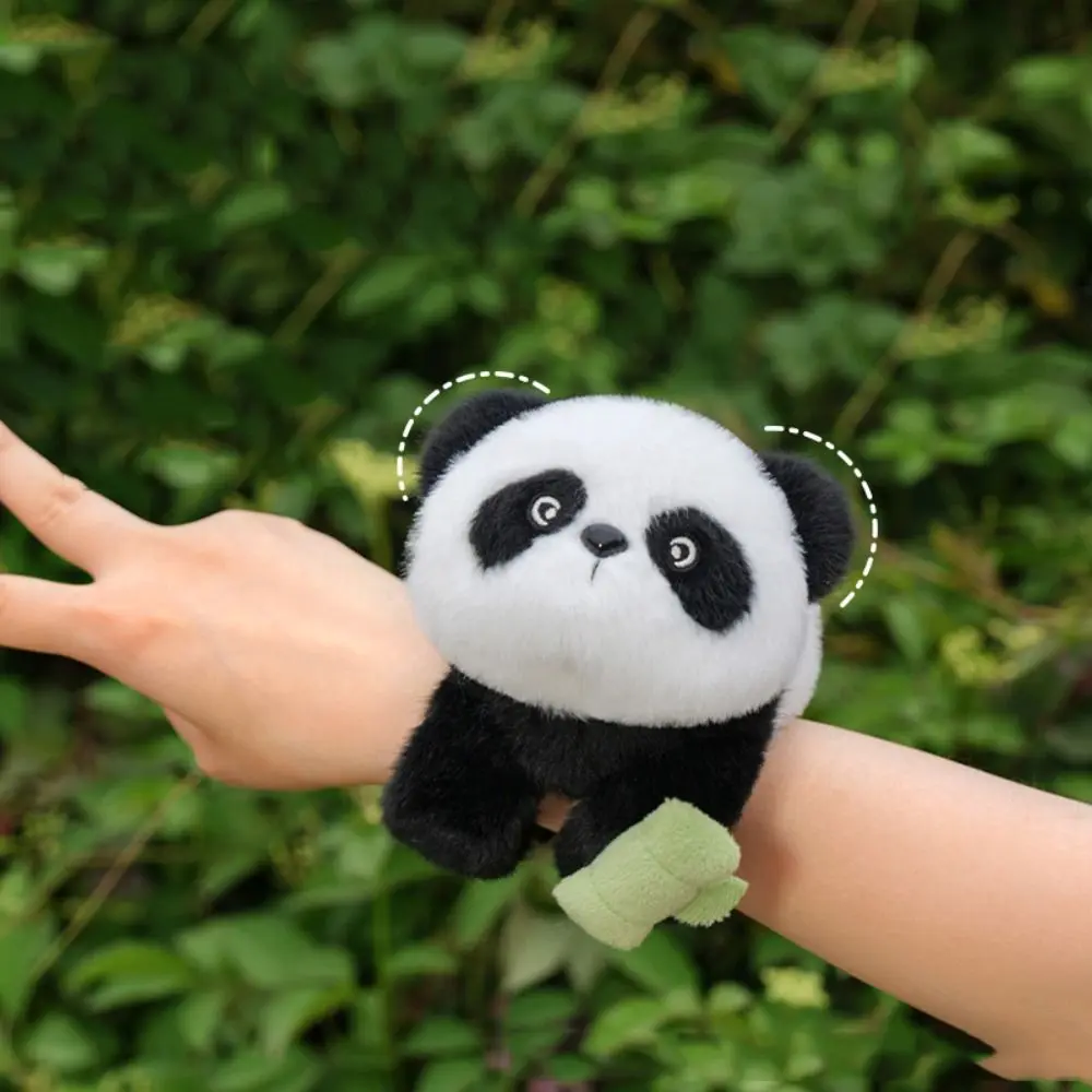 Simulatie Slap Armband Serie Pols Stijl Schattige Pop Pluche Pop Slap Armband 26cm Zachte Panda Pluche Polsband Verjaardagscadeau