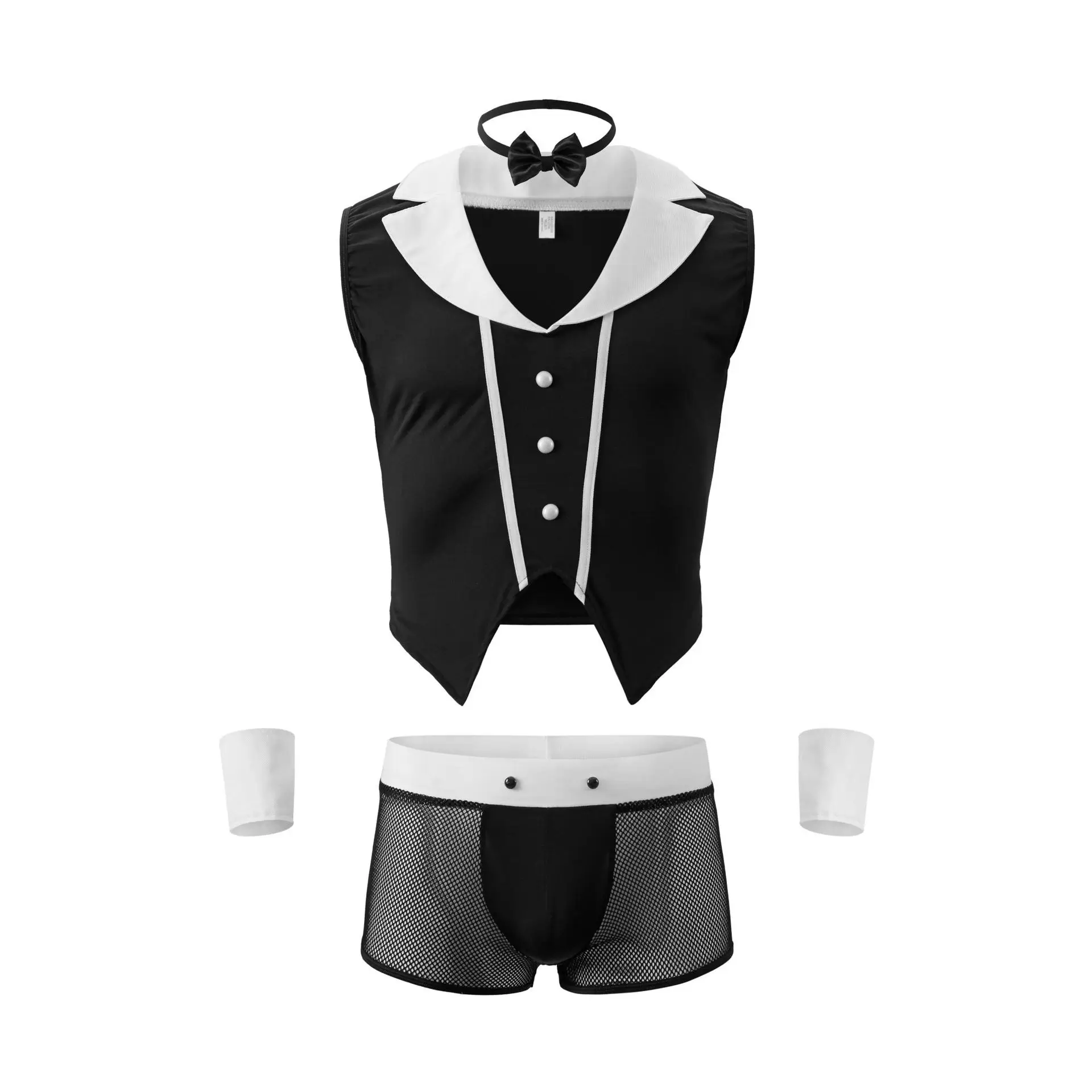 Halloween Costume Nightclub Sexy Men Role-playing Men\'s Erotic Lingerie Cosplay Doctor Nurse Erotic Uniform Temptation For Male