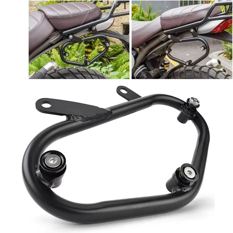 Superior-Left Side Trunk Bag Holder Bracket For Triumph Speed 400 Scrambler 400 X 2024 2025 Motorcycle Saddle Bag