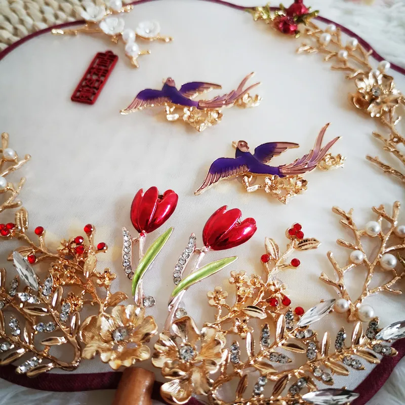 Bride Wedding Holding Fan, Chinese Antique Round Fan, Xiuhe Clothes, Photography Decoration, Performance Props, Dance Party Fan