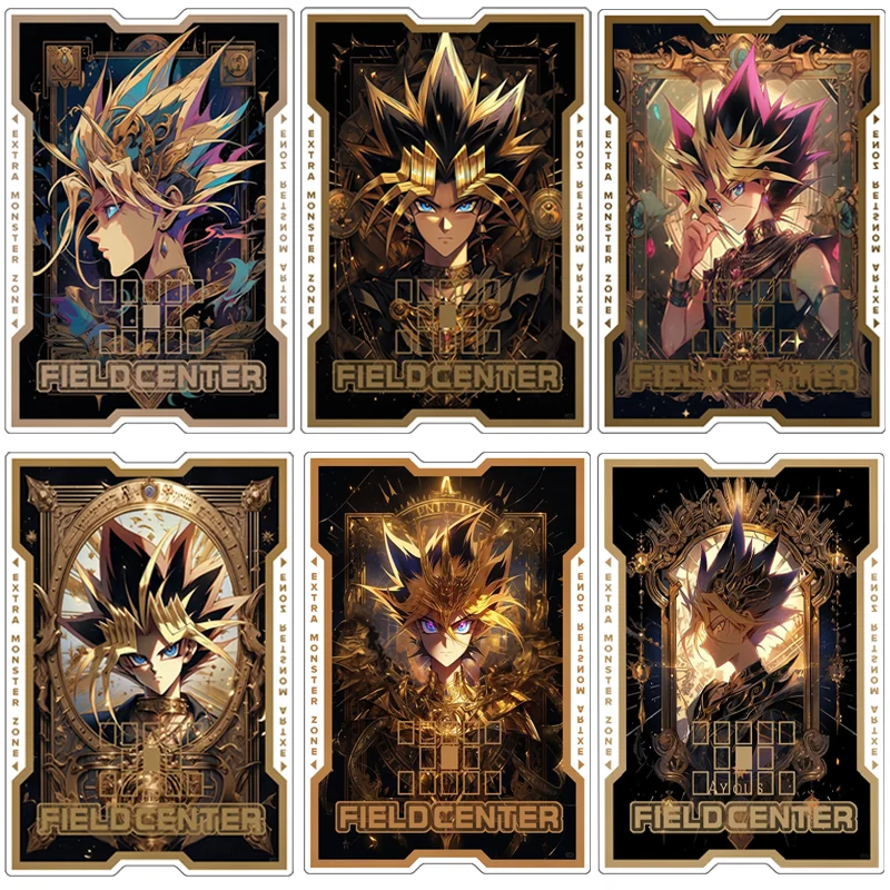 

Self-Made Original Anime Game Surroundings Yugioh Card Field Center Cards Tcg Ip Masquerena Black Acrylic Card Partition Gift