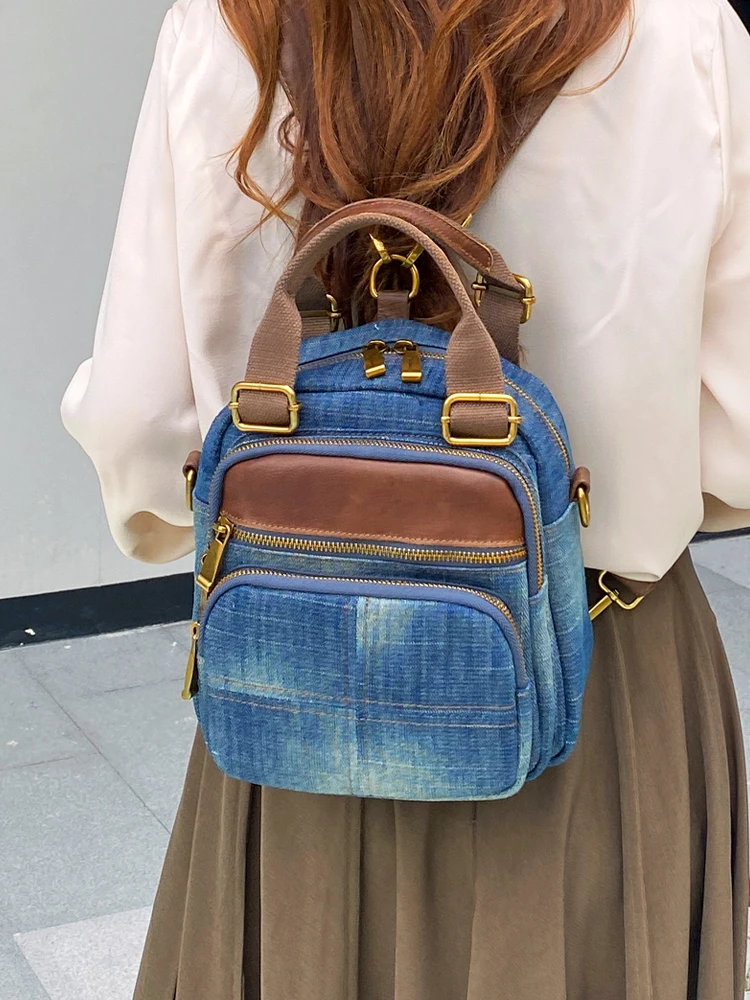 fall-winter-denim-handbag-women's-new-2023-double-shoulder-leather-crossbody-bag-multi-use-backpack-single-shoulder-slant-bag