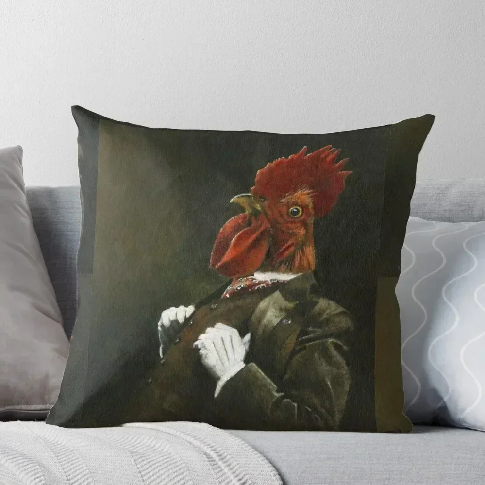 Victorian Cockerel Throw Pillow Custom Cushion ornamental pillows for living room pillow pillowcase New year pillow