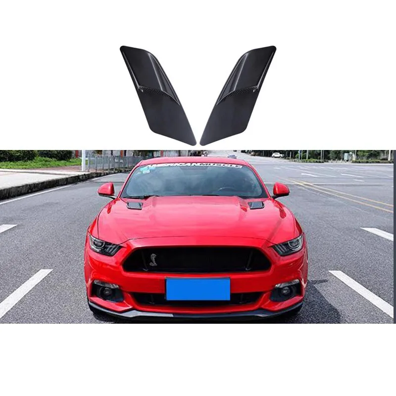 

Ford Mustang canopy carbon fiber trim ventilator ventilator front trim sticker