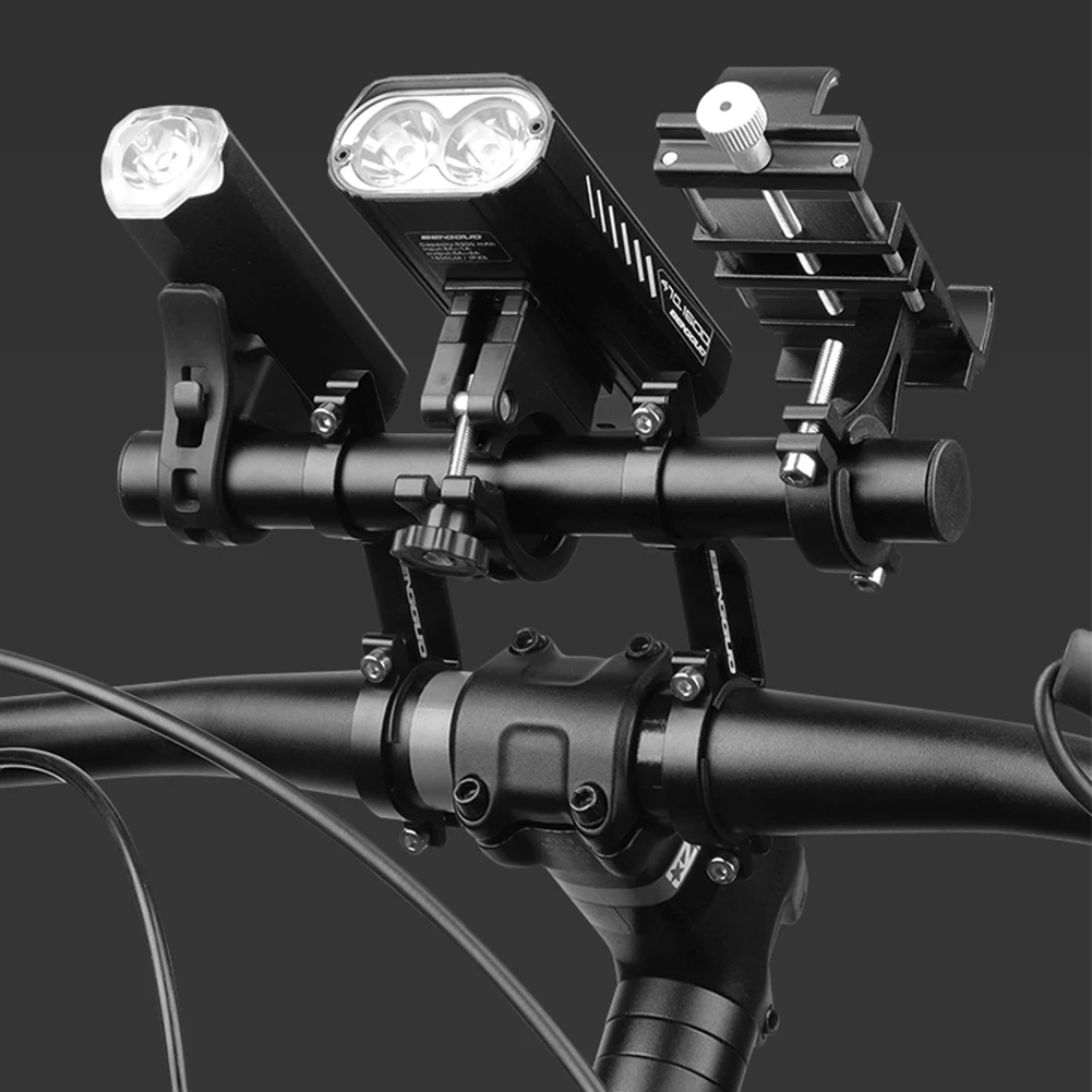 10/20 cm Fahrradlenker-Verlängerungshalterung für Scheinwerfer, Computer-Clip, leichte Lenkererweiterungshalterung zum Halten von Lampen