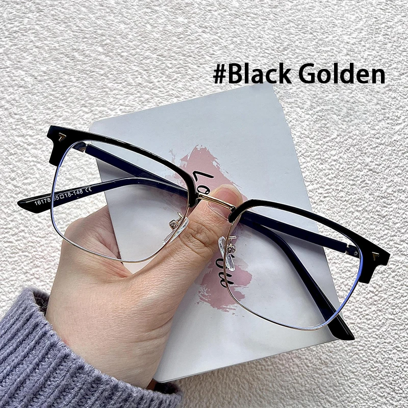 Men's Ultra-light Flexible TR90 Half Spectacles Frame