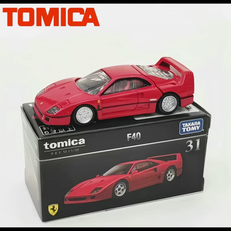 

Оригинальная коллекционная модель автомобиля Tomica Premium TP 31 Ferrari F40 из литого сплава, игрушка, подарок на день рождения