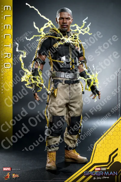 Em estoque 100% original hottoys mms644 1/6 homem soldado eletro clássico quadrinhos super vilão conjunto completo 12 Polegada figura de ação corpo