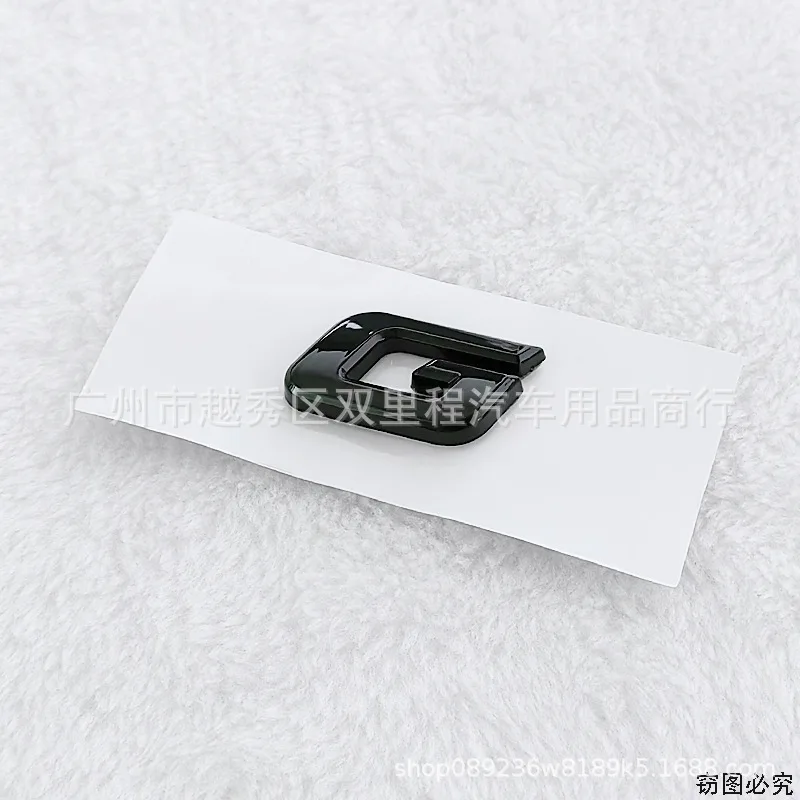 3D ABS Black Letter Emblem Sticker Fit Toyota Camry G Rear Trunk Displacement Logo Car Body Modification Decorative Badge - view 2