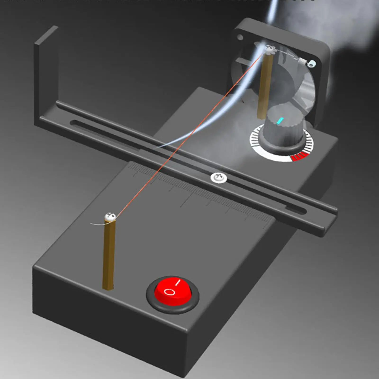 Hot Ribbon Cutter Heating Cutting Tool Professional with Fan Smoke Exhaust Heat Cutting Ribbon Cutter for Webbing Braided Belt