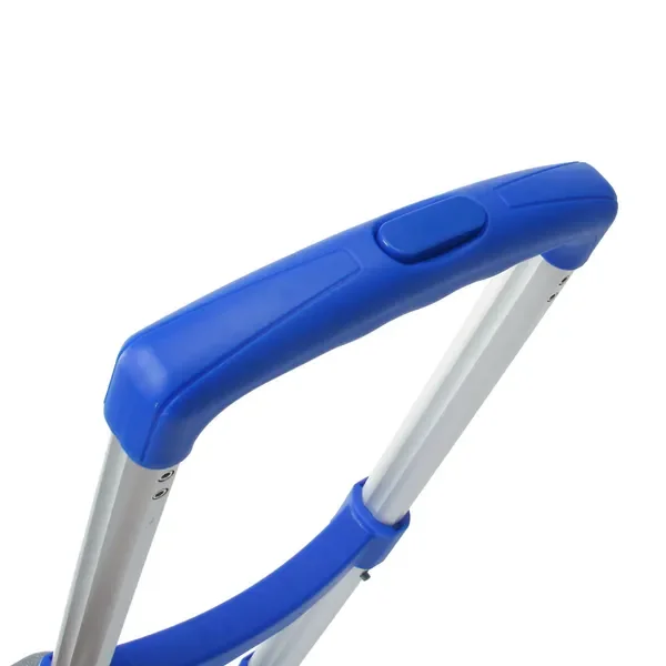 Portable Folding Collapsible Cart Dolly Push Truck Trolley Blue