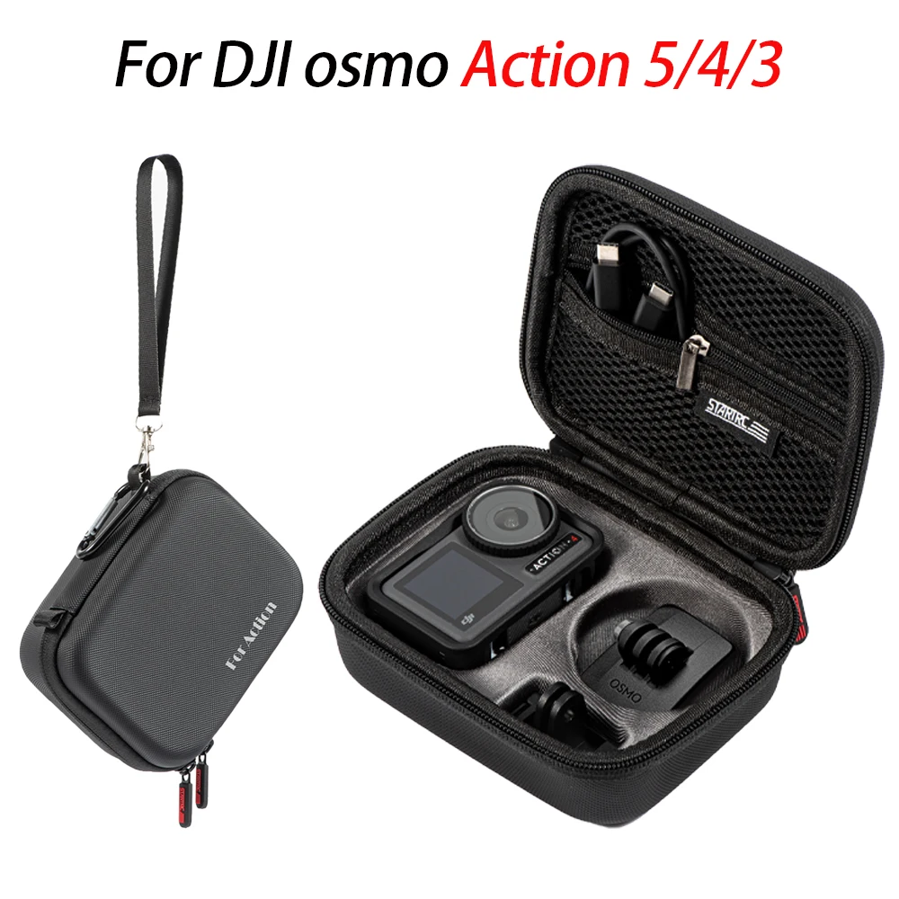 For DJI Osmo Action 5 Pro Action 4 3 Storage Bag Sports Camera Portable Travel Prevention Handbag Box