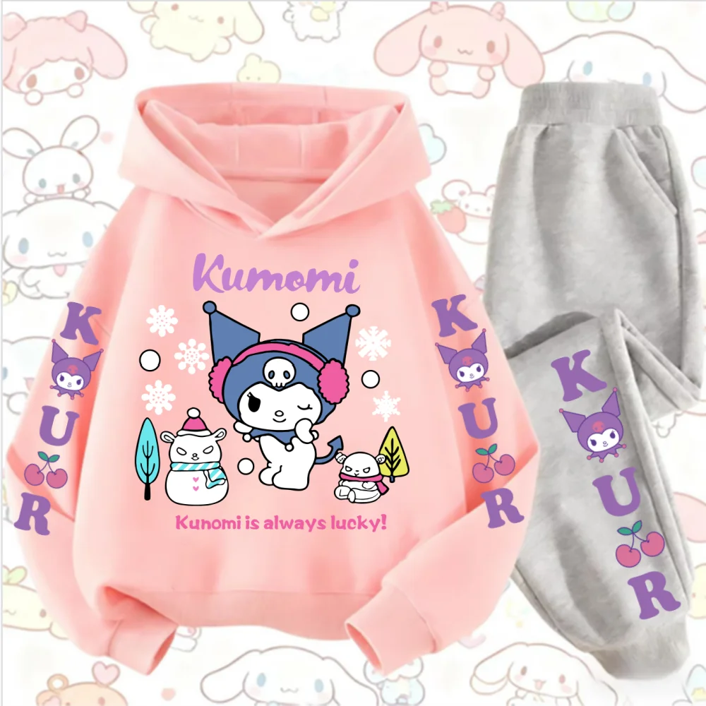 

Kulomi Hoodie Set-Women's Children's Children's Baby Casual Pullover & Loose Trousers
