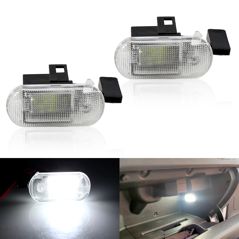 Error Free LED Glove Box Storage Compartment Light Lamp For VW Golf Jetta MK4 Bora Touran Touareg Caddy 1J0 947 301 1J0947301