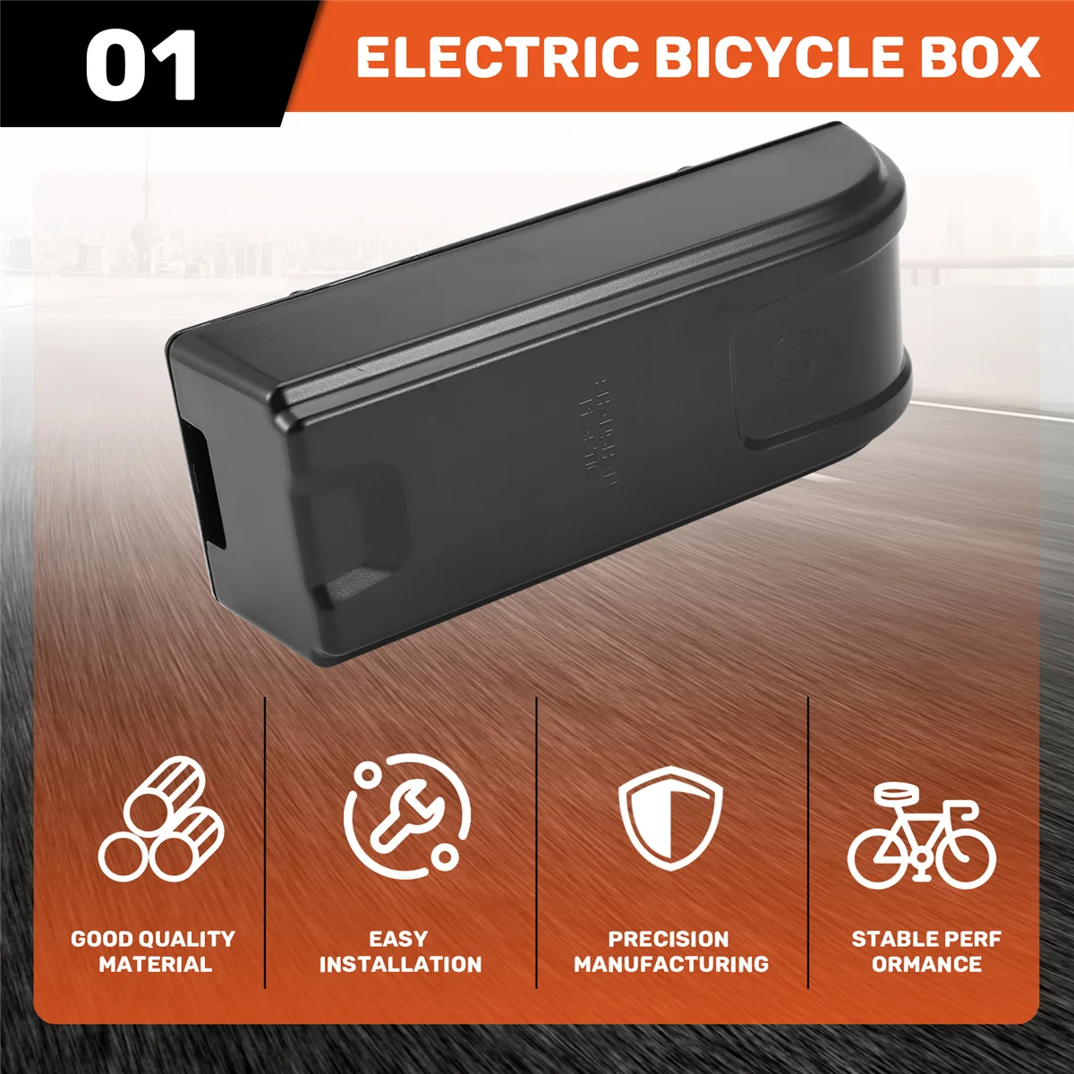 

ABJQ Электрический велосипед Ebike Контроллер Коробка Держатель контроллера Пластиковый чехол контроллера