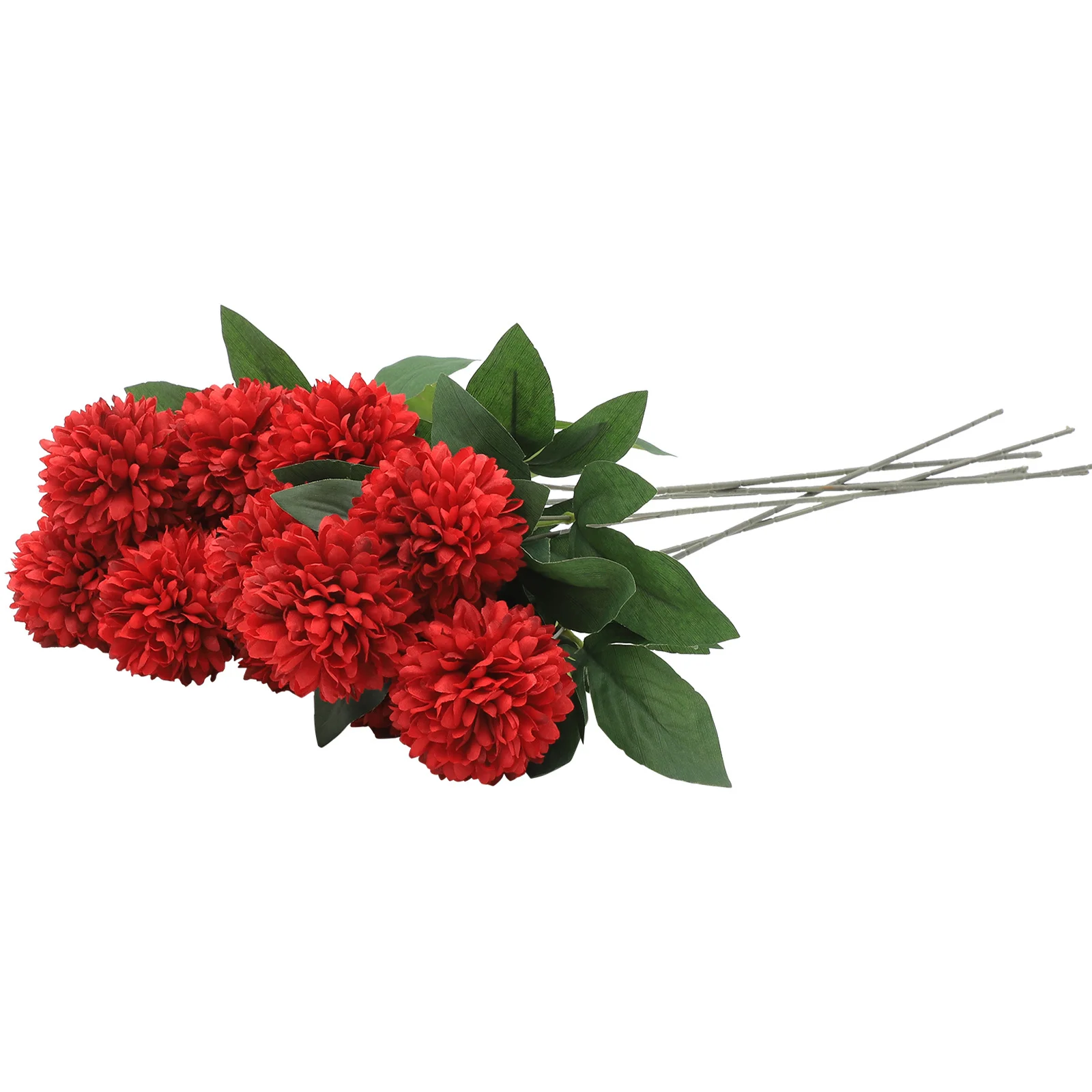 

6pcs Artificial Dandelion Flowers Lifelike Fake Bouquet For Diy Wedding Party Home Decor Simulation Chrysanthemum Ornament