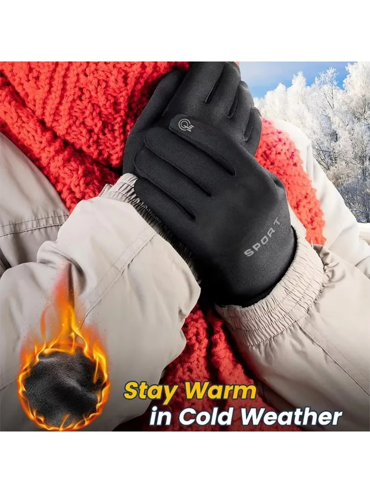 AliExpress CZHIYAO Winter Gloves Men's and Women's Touch Screen Anti Slip and Cold Weather Warm for Fitness Running Cycling Training Skiing