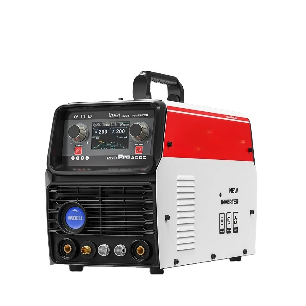 110V/220V USA  France Germany Dubai  Poland Canada  Mexico  Free Shipping LCD Smart  TIG-250 Pro 6 in 1  AC DC TIG Welder